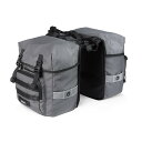Rhinowalk自転車パニアバッグ 40L ダブルパニアバッグ サドルバッグ リアラック 大容量 防水 サイクリングバッグ サイクリング 反射 キャリングハン...