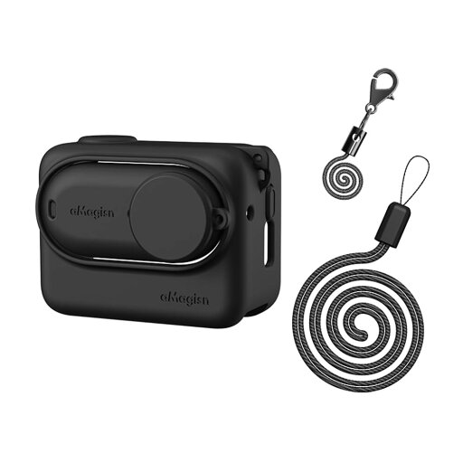 TOMGDRACO insta360 go3 保護フレーム 保護ケース insta360 go3 カバー インスタ360go3用カバー インスタ360go3 ケース insta360 go3 ケース 全面保護 ネックロープとホストケース紛失防止ロープが付属 insta360 go3 アクセサリー (ブラック) TOMGDRACO insta360 go3 保護フレーム 保護ケース insta360 go3 カバー インスタ360go3用カバー インスタ360go3 ケース insta360 go3 ケース 全面保護 ネックロープとホストケース紛失防止ロープが付属 insta360 go3 アクセサリー (ブラック)