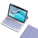 2022 10.9インチ iPad 第10世代 キーボードケース 2025 iPad A16 11インチ キーボード カバー マグネット 分離式 カラーキーボード ペンシル収納可能 女性向け かわいい (紫)(2)