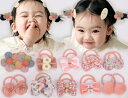 BIANHUAN ヘアゴム こども 子供 キッズ リボン 女の子 フラワー ヘアゴム おしゃれ かわいい ゴム 髪 ベビー へあアクセサリー 赤ちゃん へあゴム 髪ゴム 子供 20本セット KIDS 小学生 幼稚園 保育園 通園 通学 お出かけ (ピンク)