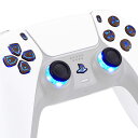 ps5本体ではなく、eXtremeRate ps5コントローラー(BDM-010&BDM-020)に対応用光るDTF ledキット、マルチカラー発光D-padサ...