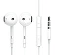 純正有線イヤホン 3.5mm ノイズキャンセル HiFi イヤホン ジャック インナーイヤー型 多機種対応 ヘッドホン マイク内蔵 リモコン付き スマートフォン 通話対応 音量調整 Android/switch PS4 PCなど各種対応 (3.5MM) (白)