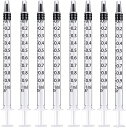 シリンジ 1ml 工業・ホビー用シリンジ ペットの給水や餌やり1ml 50本セット (50)