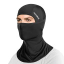 ROCKBROS バラクラバ フェイスカバー 夏用 冷感 uvカット 冷感マスク ヘルメットインナー 息苦しくない 吸汗速乾 伸縮性 ネックカバー 自転車 サイ...