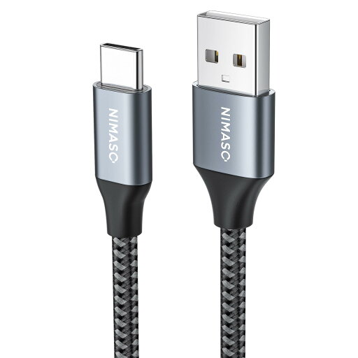 NIMASO USB Type C ケーブル 【0.3m/1本セット】【QC3.0対応 3A急速充電】タイプc 充電ケーブル iPhone16/15シリーズ、iPad Pro、Sony、Galaxy、Huawei その他Android 等 USB-C 機器対応 NCA20L172 NIMASO USB Type C ケーブル 【0.3m/1本セット】【QC3.0対応 3A急速充電】タイプc 充電ケーブル iPhone16/15シリーズ、iPad Pro、Sony、Galaxy、Huawei その他Android 等 USB-C 機器対応 NCA20L172