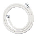 SANEI(サンエイ) シャワーホース マットホワイト ほとんどのメーカー対応 水栓側・シャワー側アダプター付 1.8m G1/2 PS30-86TXB18-M...