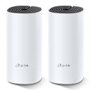 TP-Link メッシュ Wi-Fi システム 無線LAN AC1200 867 + 300 Mbps デュアルバンド 中継器 Deco M4 2ユニット ホワ...