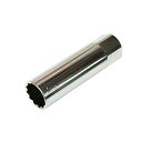 LACOMETA プラグレンチ 14mm スパークプラグソケット 12角 3/8(9.5mm)差込角 薄型/輸入車等のプラグ交換に