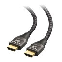Cable Matters 8K HDMI ケーブル 1m HDMI 2.1ケーブル 編組ケーブル 48Gbps Ultra HD 8K 120Hz 4K 240Hz解像度 Apple TV 任天堂 PS5 Xbox Series X/S RTX 3080/3090 RX 6800/6900対応 ウルトラハイスピードケーブル HDR対応 ブラック(2)