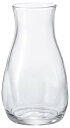 アデリア(ADERIA) てびねり ミニ花器 クリア 日本製 フラワーベース 花瓶 おしゃれ ガラス 一輪挿し vase 容器 flower ドライフラワー 生...