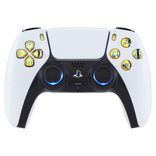 eXtremeRate ps5コントローラー(BDM-010&BDM-020)に対応用マルチカラー発光D-padサムスティックシェアオプション、プレステ5コントローラー用ホームフェイスボタン、 ps5コントローラー光るDTF ledキット、七つの色と九つのモードがあり、コントローラーは含まれていま eXtremeRate ps5コントローラー(BDM-010&BDM-020)に対応用マルチカラー発光D-padサムスティックシェアオプション、プレステ5コントローラー用ホームフェイスボタン、 ps5コントローラー光るDTF ledキット、七つの色と九つのモードがあり、コントローラーは含まれていま