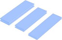 Rongdeson サーマルパッド 6パック 3種類の厚さ 熱暴走対策 冷却ラジエーターフィン 両面放熱シリコーンパッド 熱伝導性6.0 W/mk 軟らか材質 ...