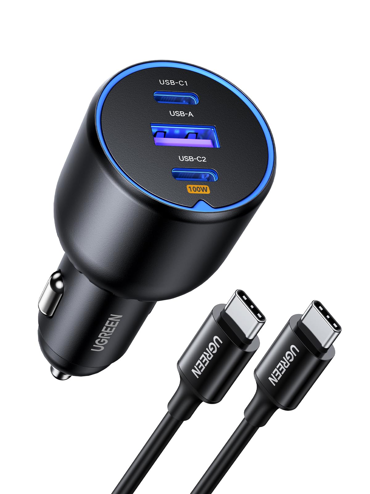 UGREEN 130W å usb-c 㡼㡼 3ݡȡPD 100W/30W+SCP 22.5WPD3.0/QC...