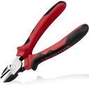 LEONTOOL 強力ニッパー 偏芯ニッパー 偏芯強力ニッパ 多機能ペンチ 183mm 偏芯テコ らくらく切断 切断 精密作業 プロ ボルトカッター DIY工具...