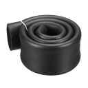 DMiotech 50mm ID x 7.5mm厚み 1m ブラック フォームグリップラップ 閉鎖型発泡チューブ 滑り止め 道具のハンドルサポート用
