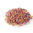 GOODCHI スターフラワー ドライフラワー 200個入り 小花 シンプル 天然 花材 押し花 花びら 飾り DIY用 手作り用 (薄い色)
