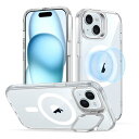 【デザイン受賞シリーズ!】ESR iPhone15 ケース 米軍MIL規格 耐衝撃 隠れスタンド iPhone 15 ケース スマホケース 傷防止背面 黄変防止 防指紋 iPhon15ケース アジャスタブルスタンド クリア Classicシリーズ