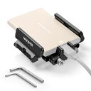 NEEWER SSDホルダー SSDマウント SSDブラケット アルミ製 コールドシュー/ケーブルクランプ付き 40-65mm コンパチブル サムスン T5 T7 SSD SanDisk スモールリグケージ BMPCC 4K 6K Sigma fp UA035