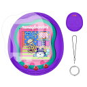 Tamagotchi Uni 用 保護ケース ケース カバー 【NOUKAJU】たまごっちUNI ケース かわいい 子供向き 落下防止 キズ防止 耐衝撃 装着充電可能 防水 防塵 Tamagotchi Uni 対応 (パープル)