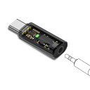 イヤホン変換アダプター USB-C to 3.5mm 変換ケーブル 【NOUKAJU】イャホンジャック 変換 アダプター イヤホン ヘッドホン ヘッドセット ス...