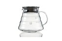 HARIO(ハリオ) V60グラスサーバー600クリア 600ml 2-5杯用 電子レンジ可 XGSR-60-TB