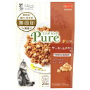 コンボ ピュア キャット まぐろ味・サーモン&チキン添え 200g(100g×2袋入) 4902112047446 日本ペットフード ドライフード 総...