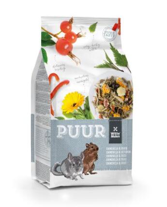 PUUR　ピュア　チンチラ＆デグー　500g無添加・無着色・保存料不使用の自然原料の小動物の主食