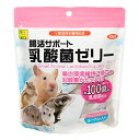 腸活サポート 乳酸菌ゼリー 16g×10個 4976285155413 三晃商会ハムスター・フクロモモンガ・ファンシーラット等の小動物