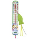 ペティオ らくらくデンタルTOYじゃらし またたび入り 4903588248122 猫用品 おもちゃ 猫じゃらし 猫ちゃんのおもちゃ はみがき デンタルおもちゃ