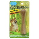 スーパーキャット かみかみ竹の粉ボーン S 4973640700332 犬 おもちゃ 木製