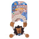ドギーマン 牛革歯みがきトイ がおん 超小〜小型犬用 4976555858228 犬用品・おもちゃ・牛皮