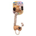 ドギーマン 牛革ひっぱりトイ きりん 超小〜小型犬用 4976555858259 犬用品・おもちゃ・牛皮