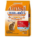 オールウェル 早食いが気になる猫用 2.4kg 4520699691915 フィッシュ味挽き小魚とささみフリーズドライパウダー入り ユニ・チャーム ドライフード