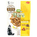 コンボ ピュア キャット まぐろ味・角切りまぐろ・かつお節添え 200g(100g×2袋入) 4902112046760 日本ペットフード 成猫用 ドライフ...
