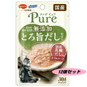 コンボ ピュア キャット パウチ かつお・国産真鯛だし入り 30g×12個セット 4902112068861-12 日本ペットフード国産 着色料・香料・保存料無...