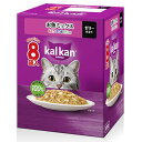 カルカンパウチ お魚ミックス まぐろ・かつお・たい入り 60g×8袋 4902397873396 成猫用 1歳〜7歳