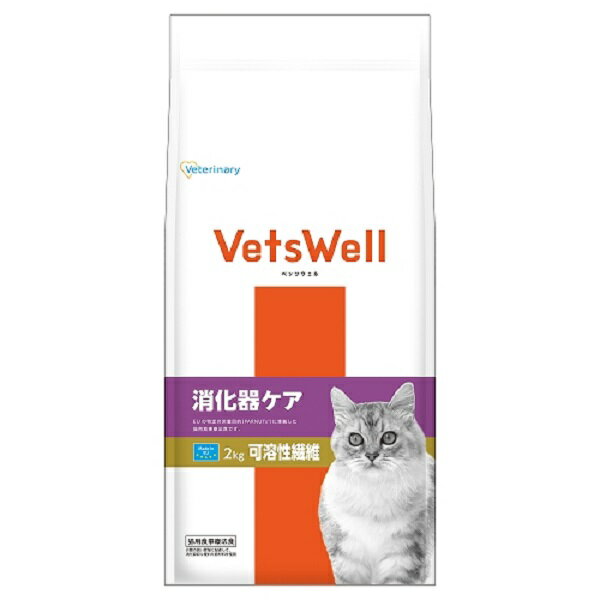ベッツウェル　猫用食事療法食　消化器ケア　可溶性繊維　2kg　 マルカン　4973321000126