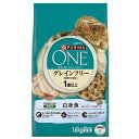 ピュリナワン キャットドライ グレインフリー 成猫用 白身魚 1.6kg4902201210980