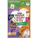 モンプチ クリスピーキッス 総合栄養食 バラエティパック キャットニップ入り 2種のアソート 126g 4902201216425 猫用 おやつ スナック ネ...