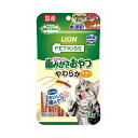 ライオン PETKISS ネコちゃんの歯みがきおやつ やわらか チキン味 14g 4903351007536 国産 歯みがき 口臭対策