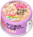 　CIAO（チャオ缶）　かつお＆しら