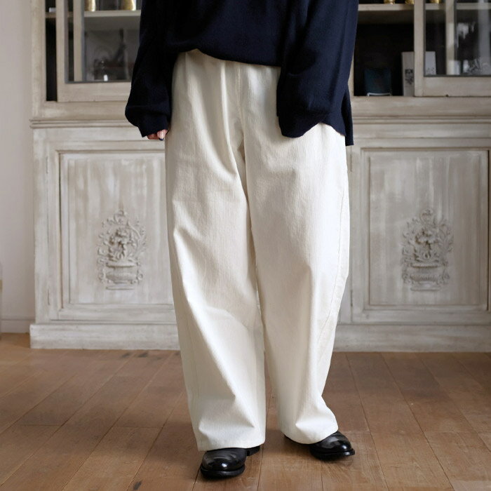 【アウトレット】 SOFIE D'HOORE 21AW MILLERAIES CORDUROY WIDE PANTS【全3色】