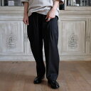 SOFIE D'HOORE wool poplin loose fit casual pants