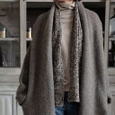 Sophie Digard SCARF MERINO WOOL/openwork knitting【全2色】