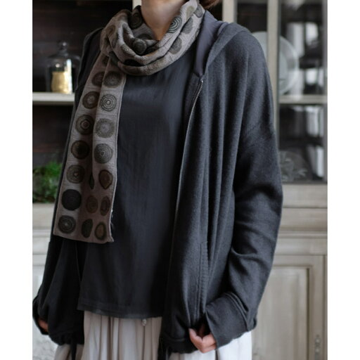 Sophie Digard SCARF MERINO WOOL/circle Sophie Digard SCARF MERINO WOOL/circle