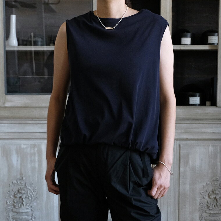 Rakuten - COGTHEBIGSMOKE 26SS NERRY SLEEVELESS TOP SUPER LIGHT COTTON JERSEY【全3色】