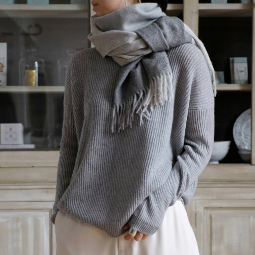 THE INOUE BROTHERS... Brushed Stole Block【全2色】 THE INOUE BROTHERS... Brushed Stole Block【全2色】