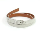 SOFIE D'HOORE Solid color nappa leather belt