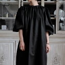 SOFIE D'HOORE 23SS Dress with gathered neck puff sleeve