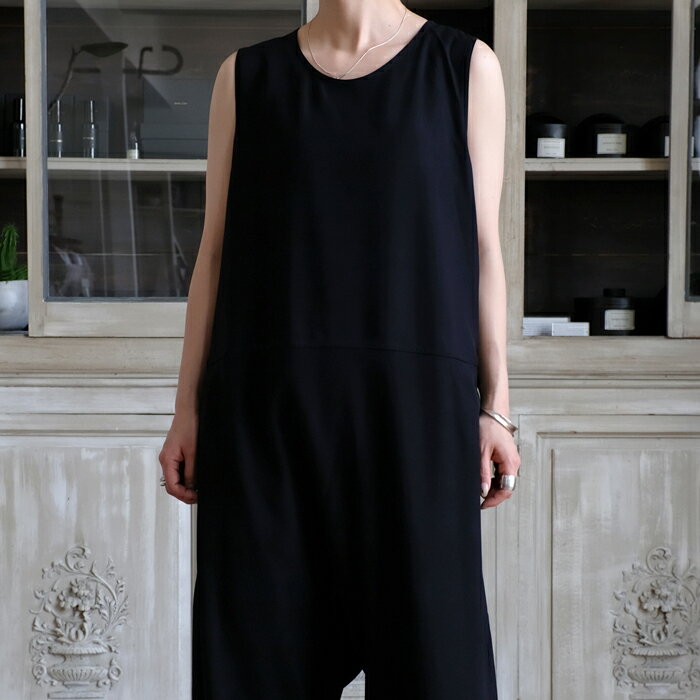 SOFIE D'HOORE 25SS Polyester twill Loose fit sleeveless Jumpsuit